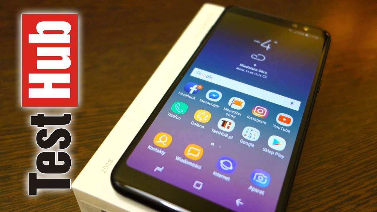 Samsung Galaxy A8 2018 - ładniutki średniak