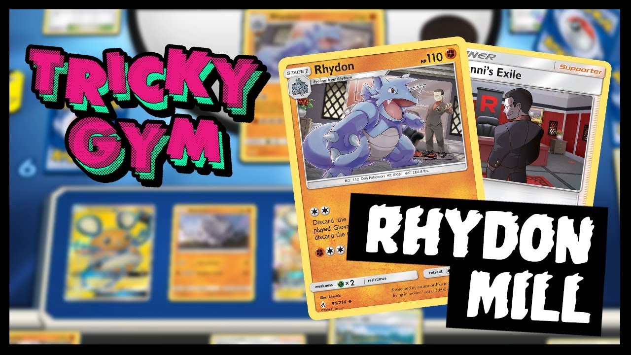 *NEW* Rhydon Mill! Discard Your Opponent's Entire Deck!