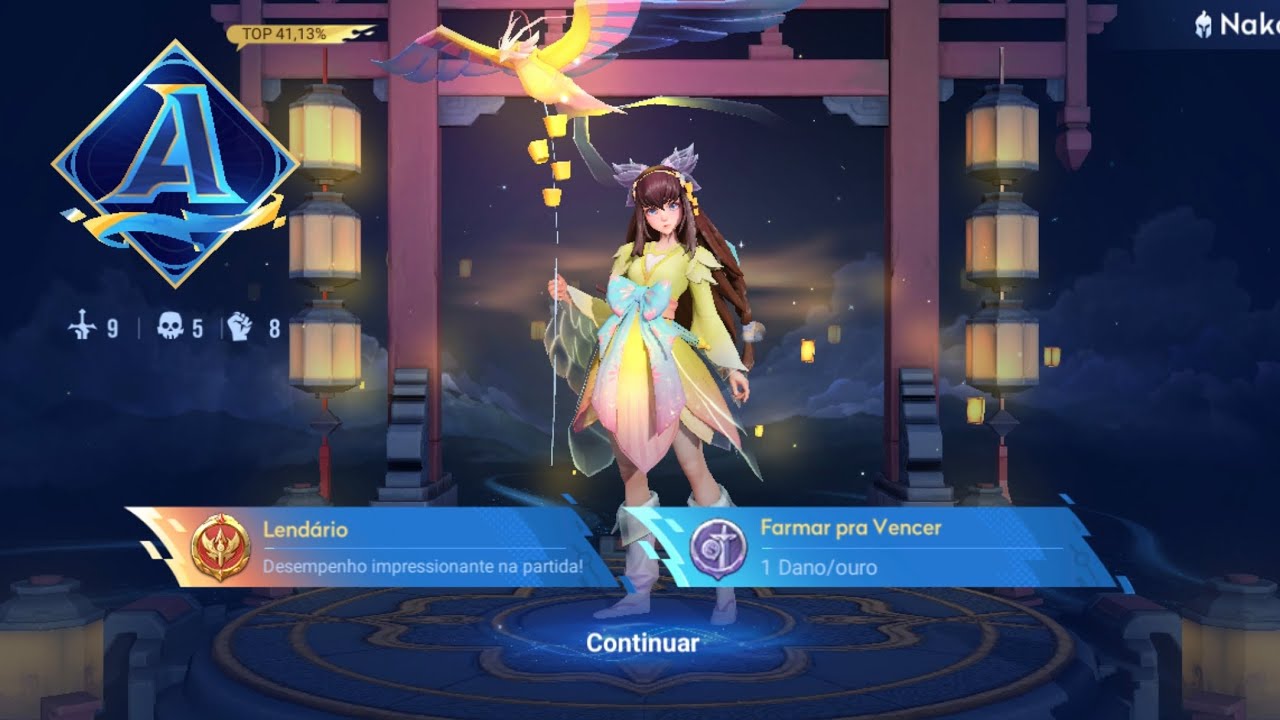 Muito forte!! - Nakoruru - Honor of kings 