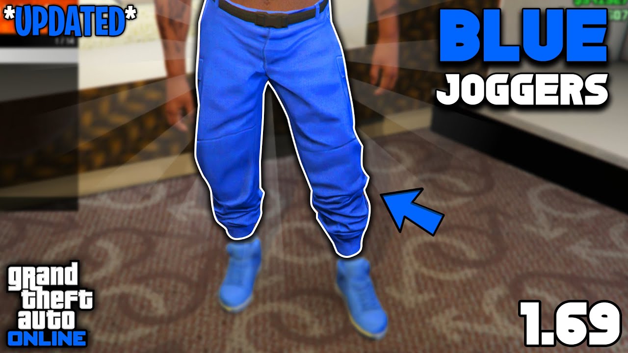 How To Get Blue Joggers In GTA 5 Online!