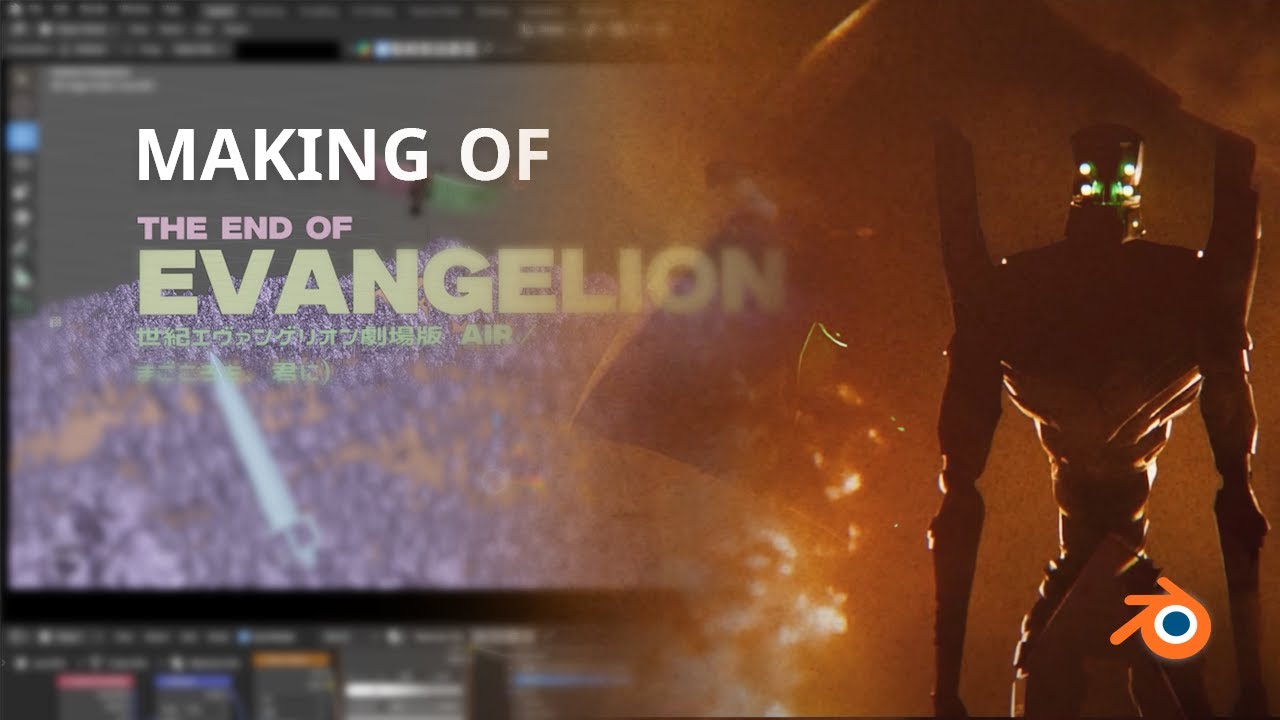 How I Made an Evangelion 3D Teaser in Blender (Full Breakdown)