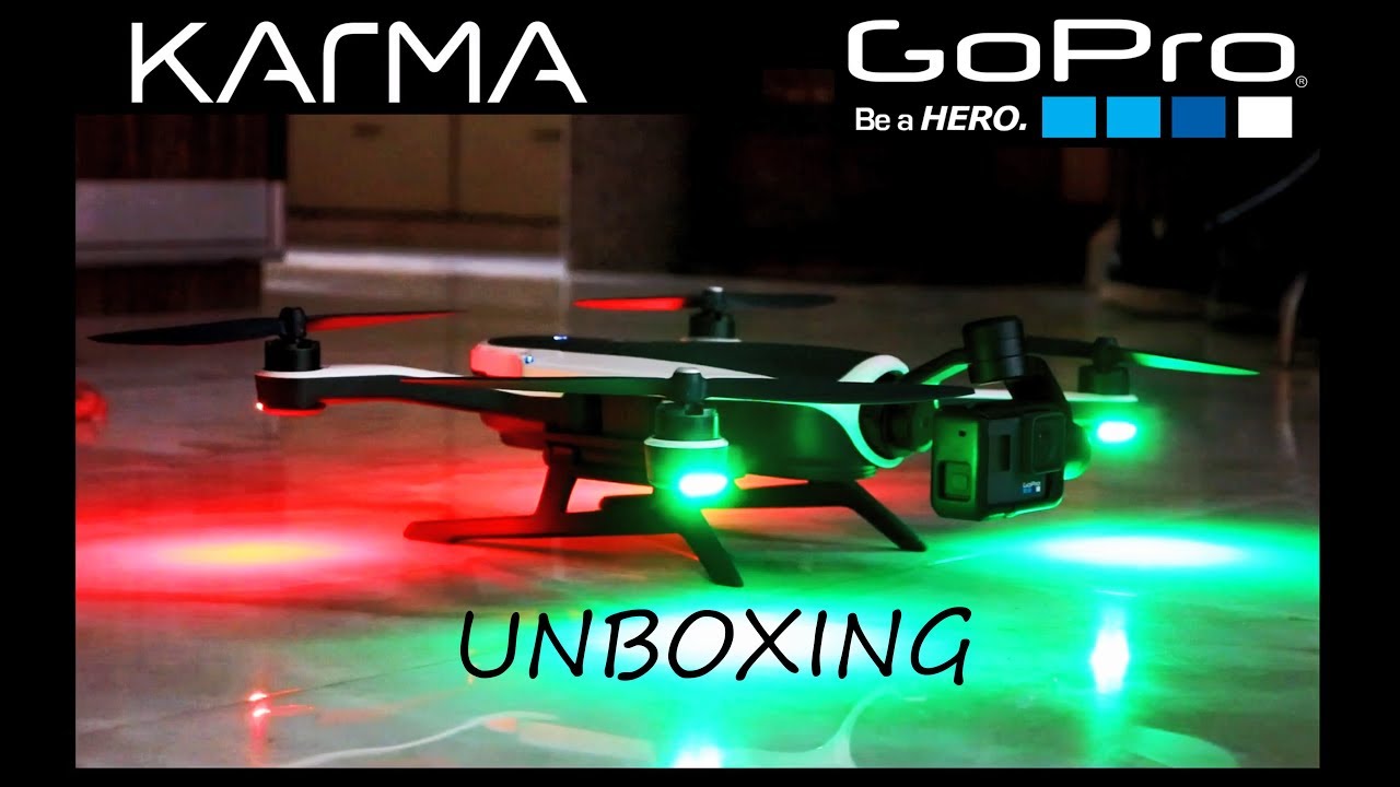 Karma Drone & Karma Grip Unboxing & Drone Shots!...