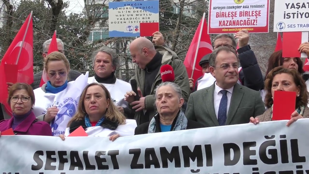 KESK Trabzon'da İş Bırakma Eylemi Gerçekleştirdi