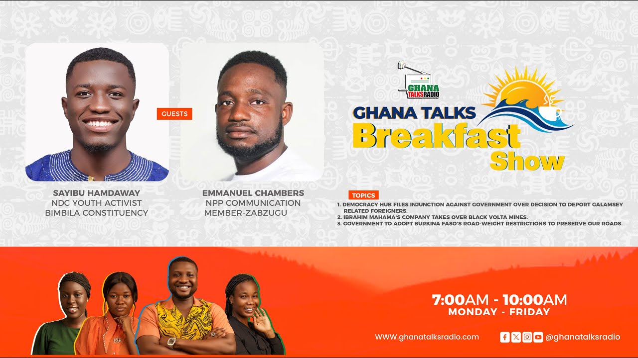 GhanaTalks Breakfast Show | 22nd OCTOBER 2025 | #GhanaTalksBFS