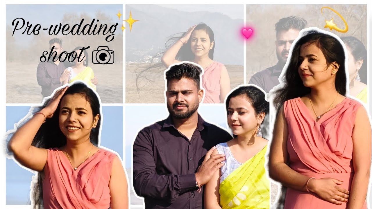 Pre wedding shoot BTS vlog...✨