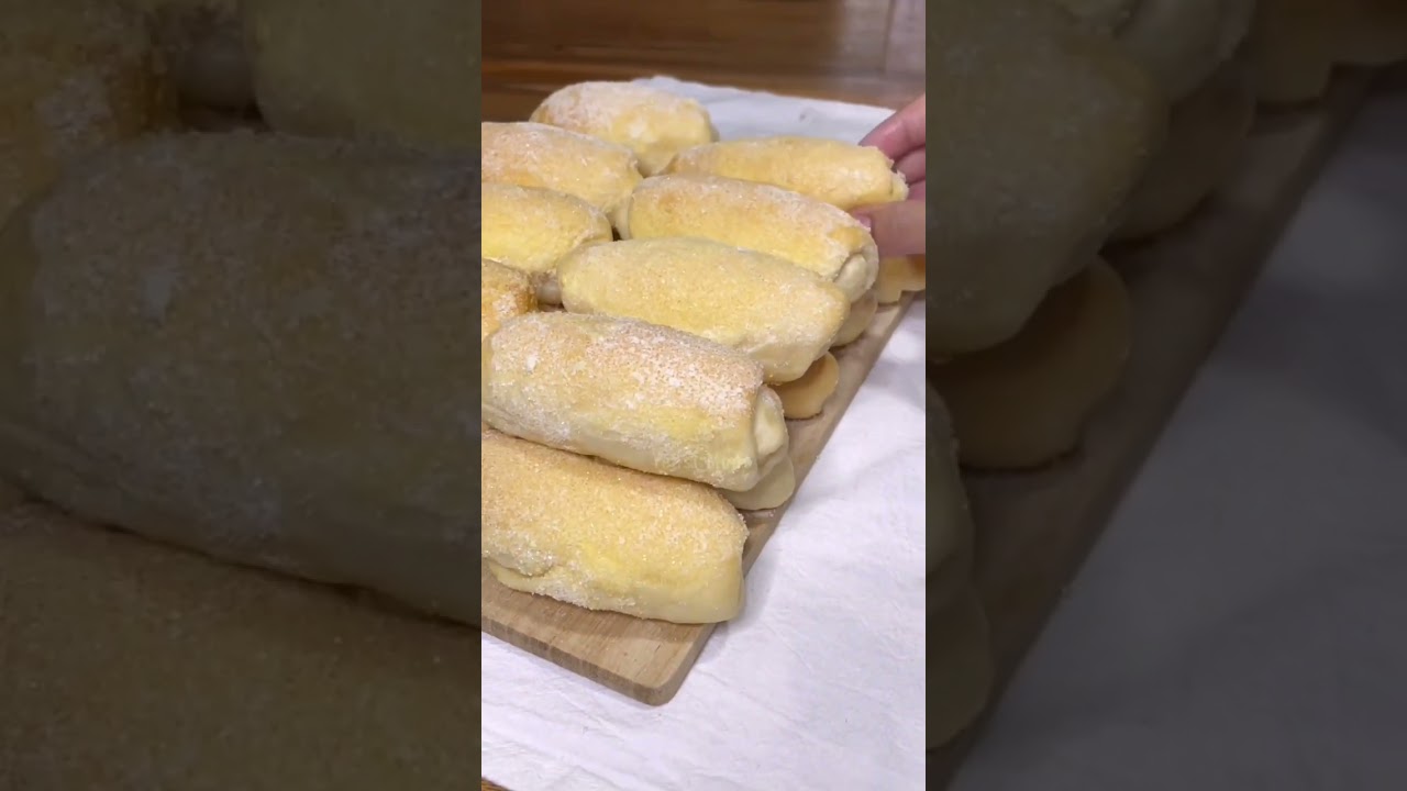 Milky Cheese Rolls 🧀🍞#bread #recipe #baking
