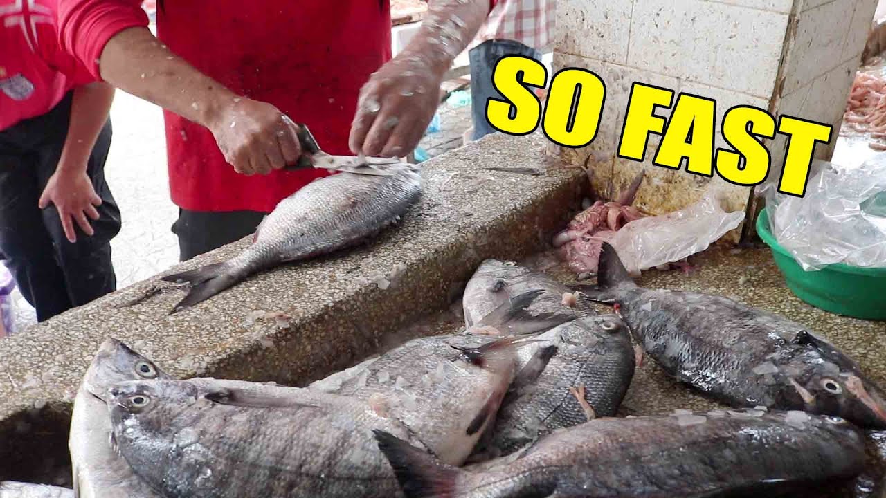 STREET BLACKTAIL CLEANING - WHITE SEABREAM