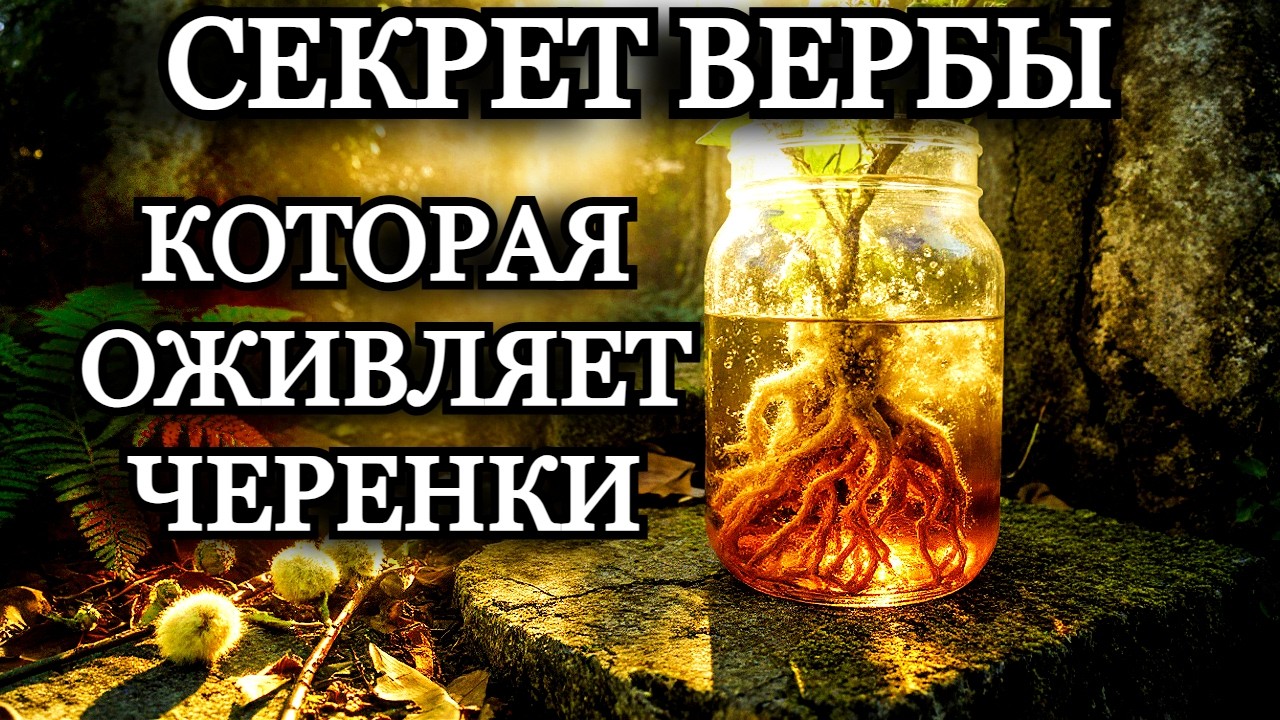 ДРЕВНИЙ СПОСОБ Размножения Растений Без Химии: 95% Приживаемости И Мощные Корни