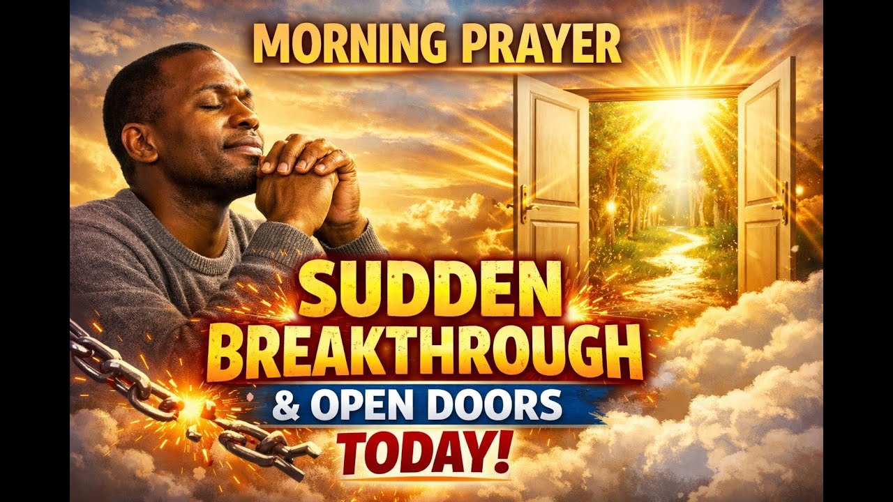 Morning Prayer For Sudden Breakthrough & Open Doors Today