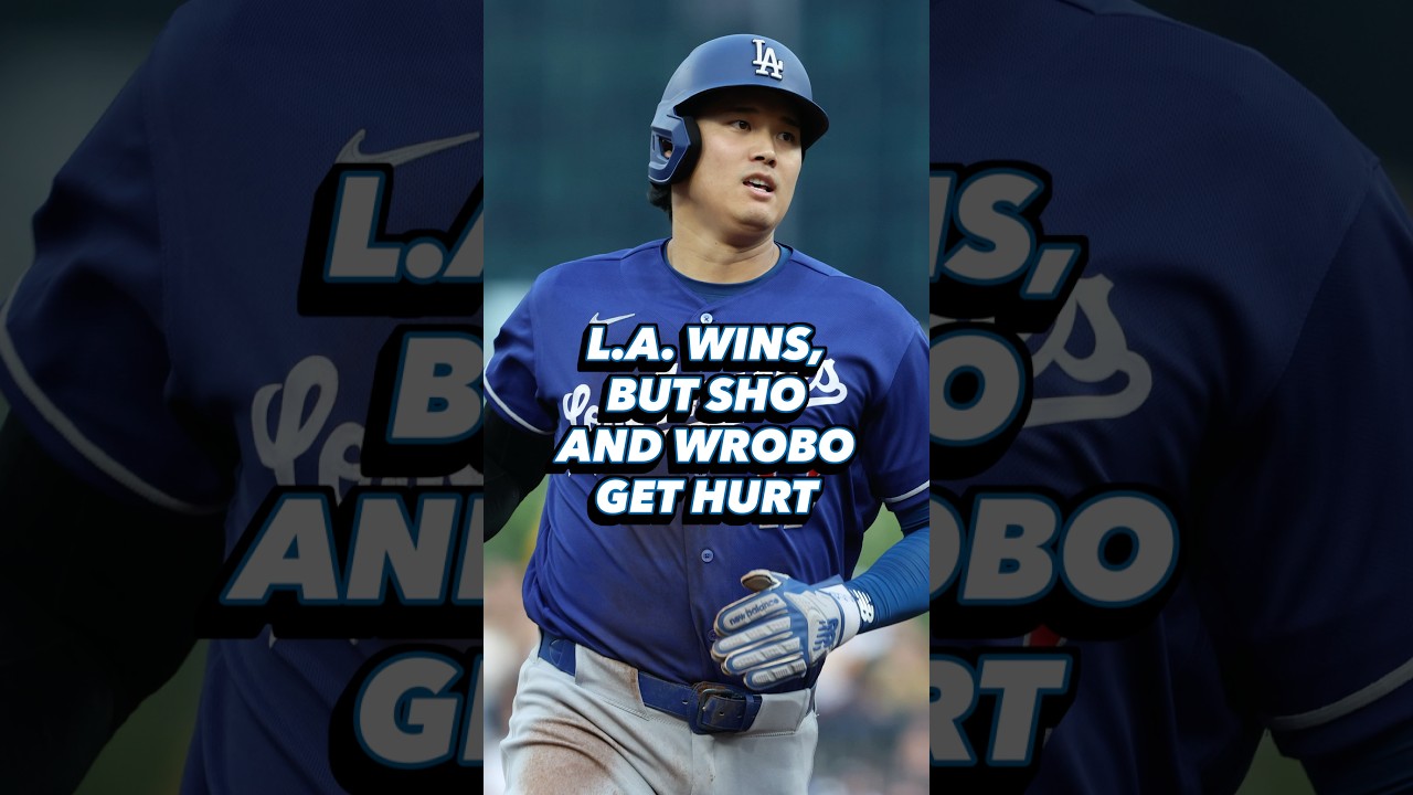 🚨 Dodgers win 8-6 in Pittsburgh&hellip; but Shohei Ohtani + Wrobleski injury scares changed everything 😳