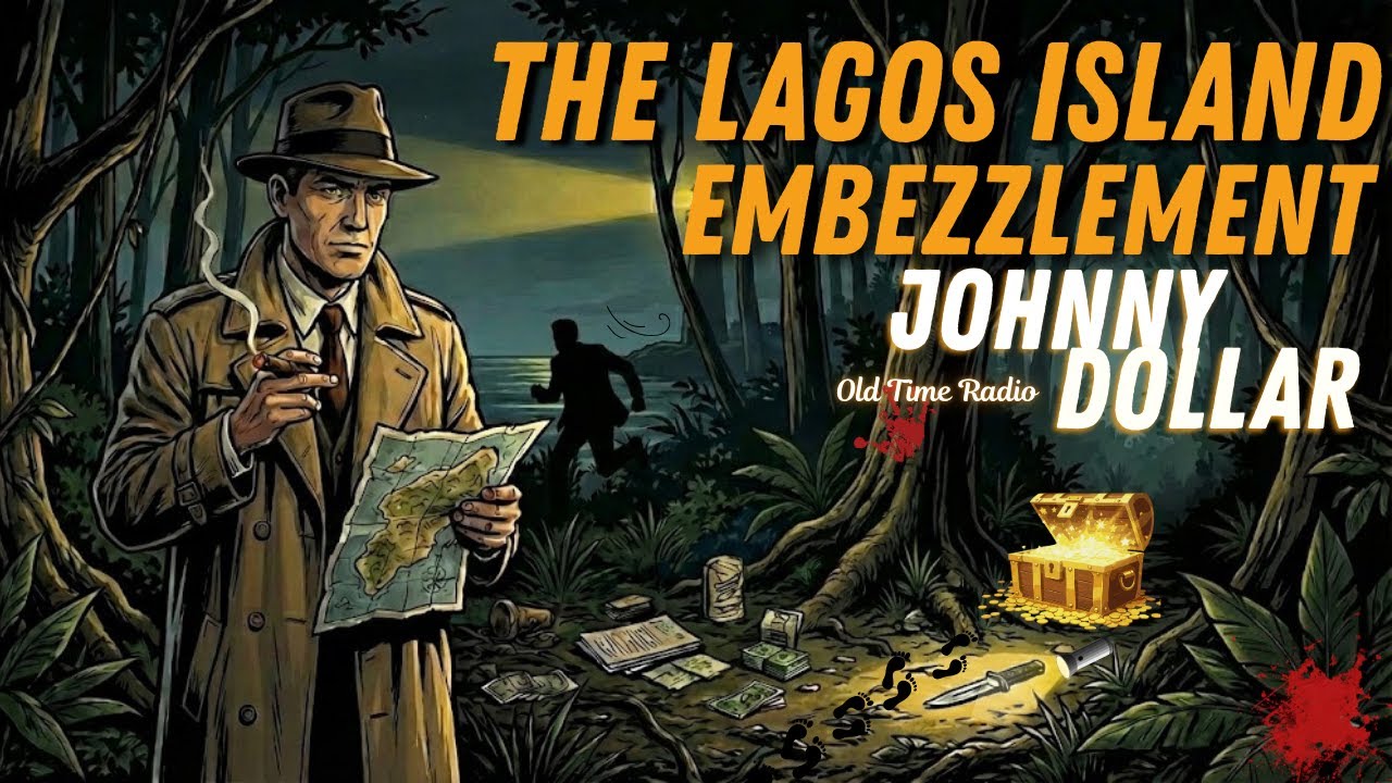 Yours Truly, Johnny Dollar 👉 The Phantom Chase: Murder, Lies, and a Mysterious Island|Old Time Radio