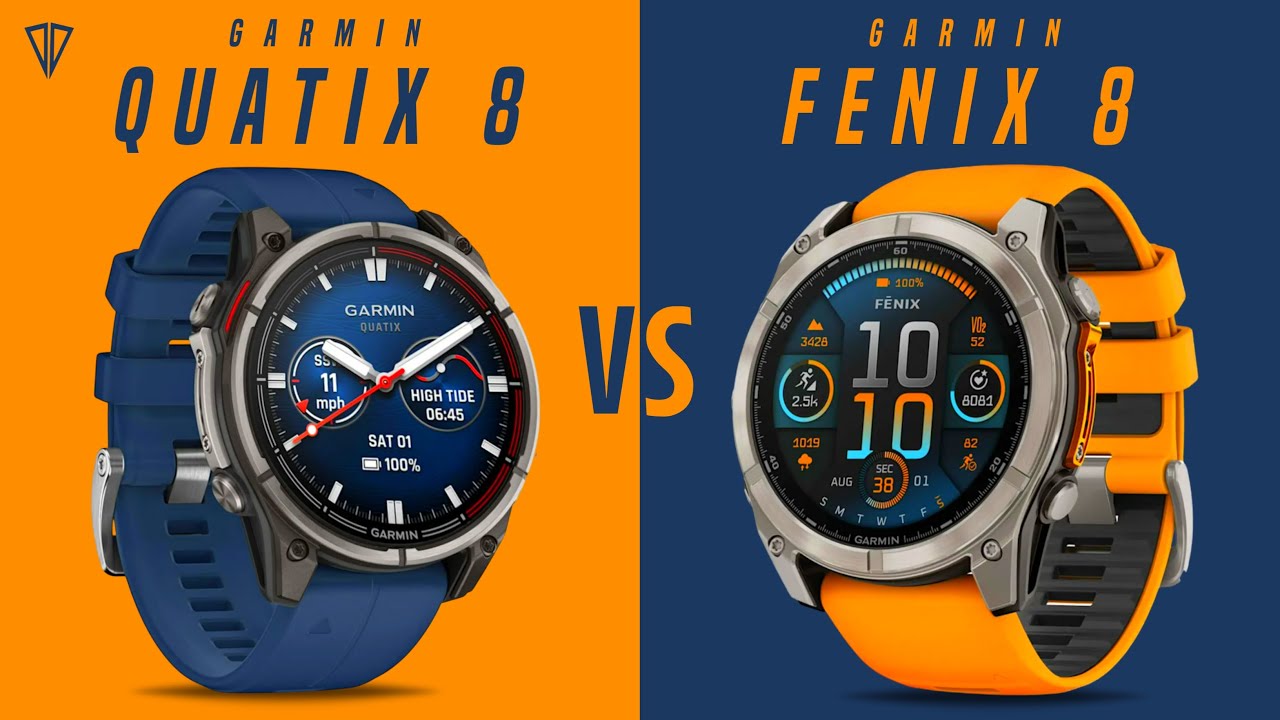 Garmin Quatix 8 VS Garmin Fenix 8