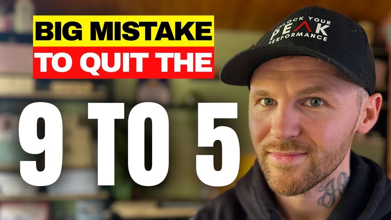 Escaping The 9 To 5 Could Be A BIG Mistake