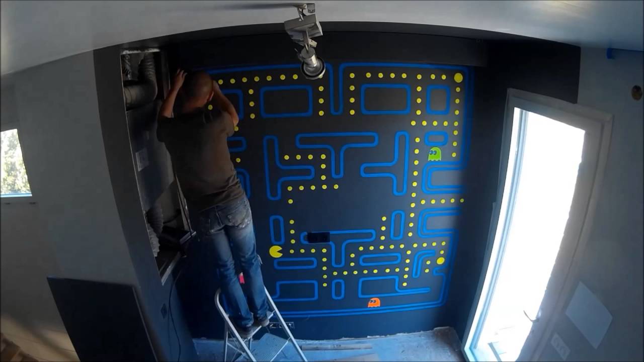 Level 1 - The retro Game room (making time lapse)