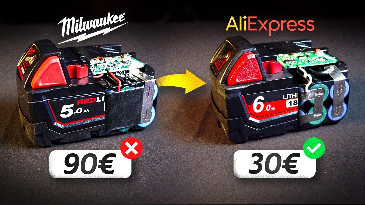 Les batteries de CONTREFAÇON sont elles vraiment RENTABLES ?