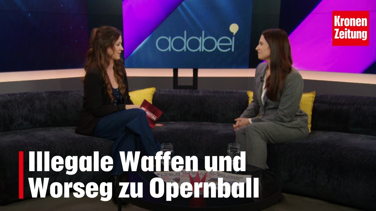 Illegale Waffen, Macrons Brille und Worseg zu Opernball | krone.tv 