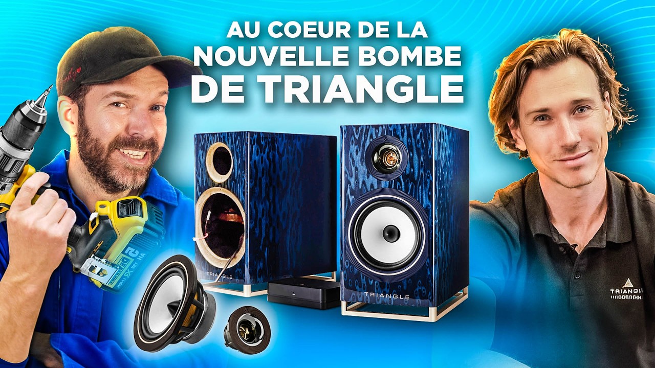 TRIANGLE CAPELLA : Les coulisses de fabrication de la nouvelle enceinte active Française !