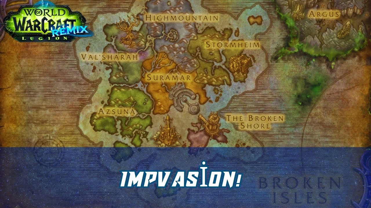 Impvasion! Legion Invasion World Quest | Legion Remix
