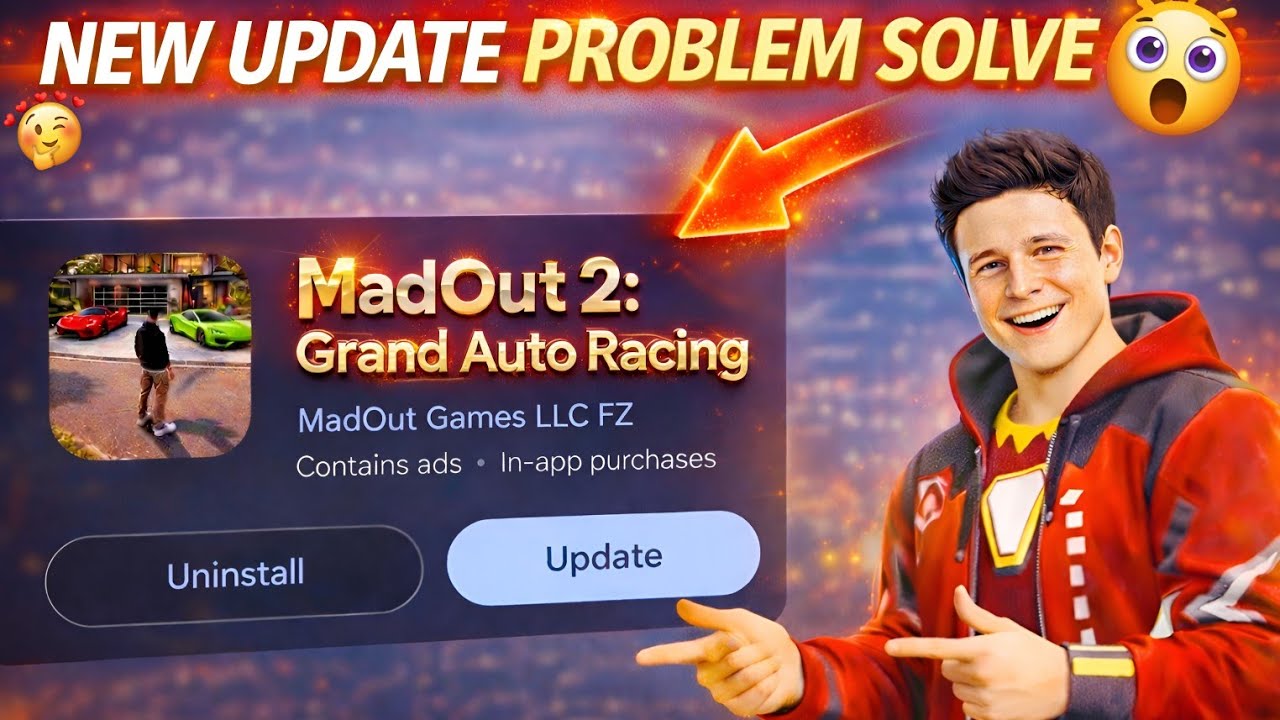 Madout2 new update problem solve 🥳 // madout2 new update gameplay