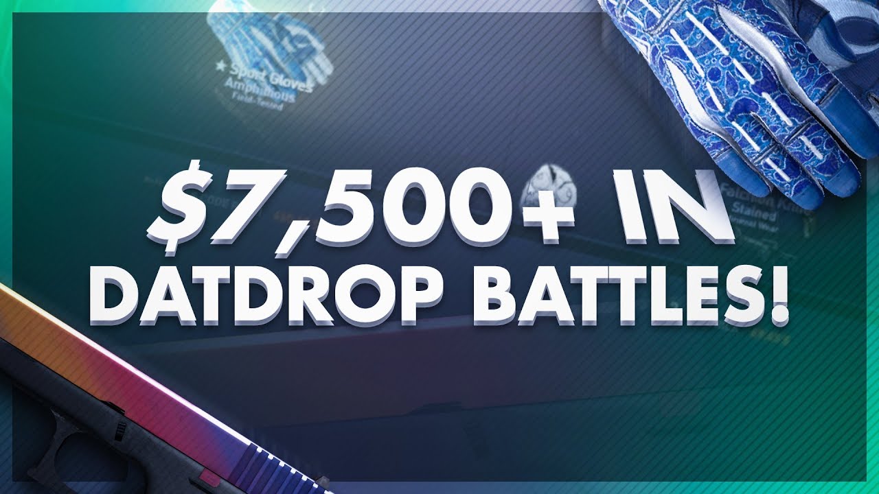 INSANE $7,500 Datdrop Battles! | My Biggest Battles Ever!