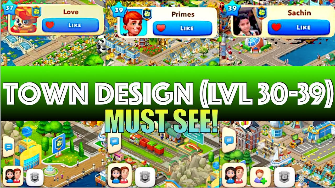 Township Design🏡 (Lvl 30-39)