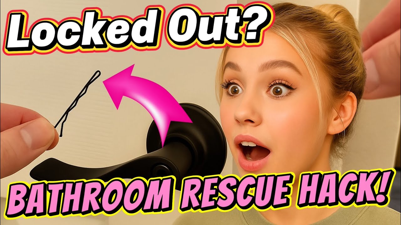 🔐📎 How to Pick a Lock With a Bobby Pin