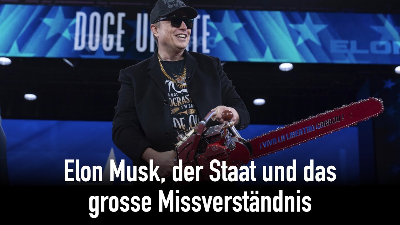 Elon Musk, der Staat und das grosse Missverständnis