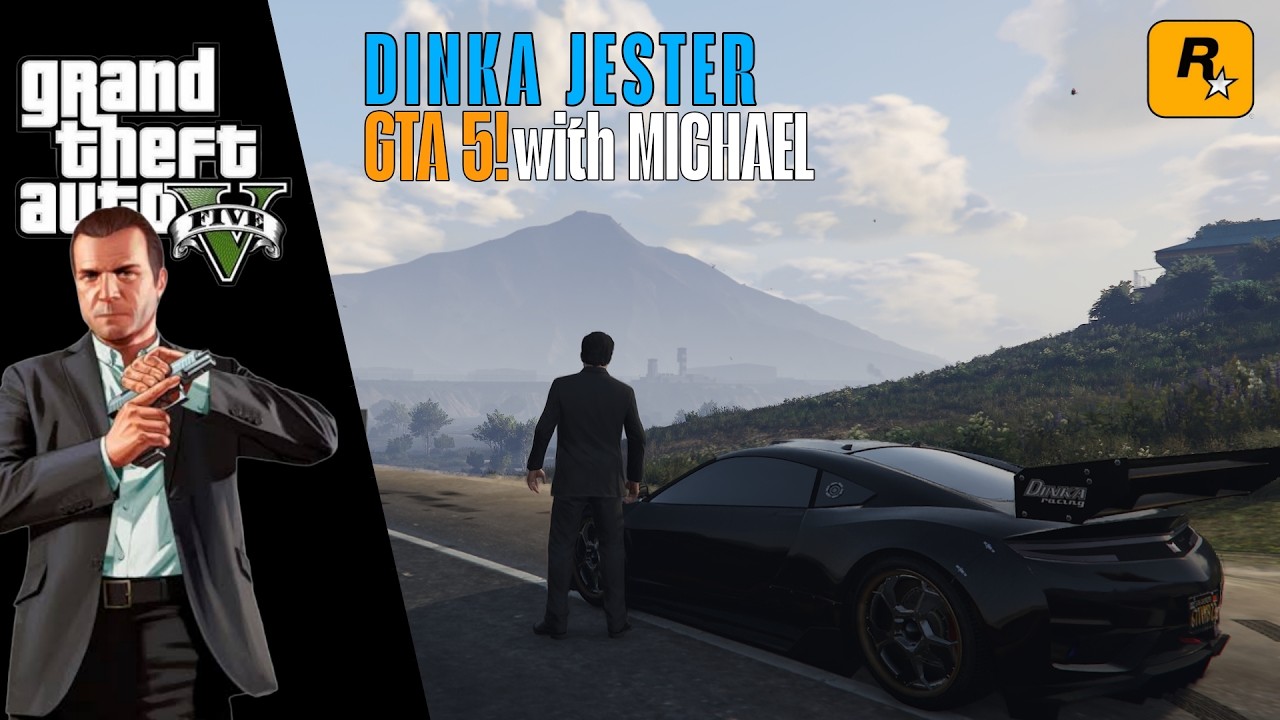 Cruising Los Santos in a Dinka Jester with Michael 🔥😎