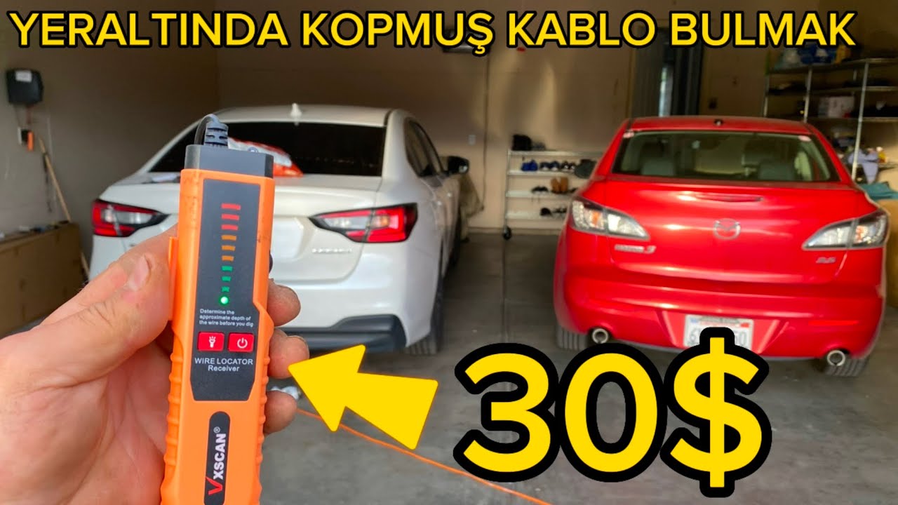 YERALTINDA KAYBOLAN SULAMA SISTEMI VALFINI NASIL BULURUZ!