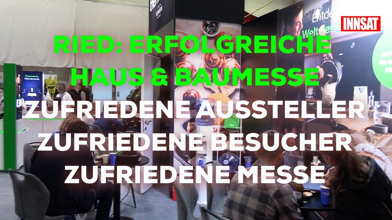 Haus und Baumesse 2025, Ried, sehr erfolgreich