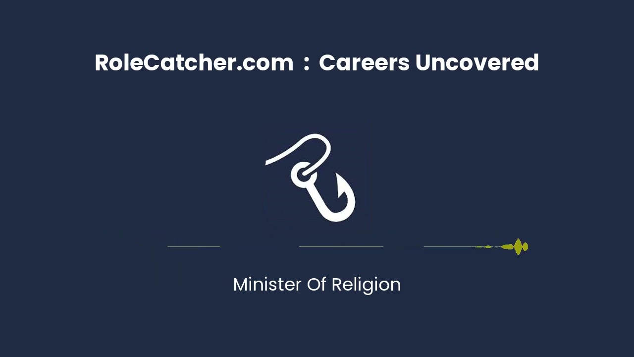 Minister Of Religion : Careers Uncovered