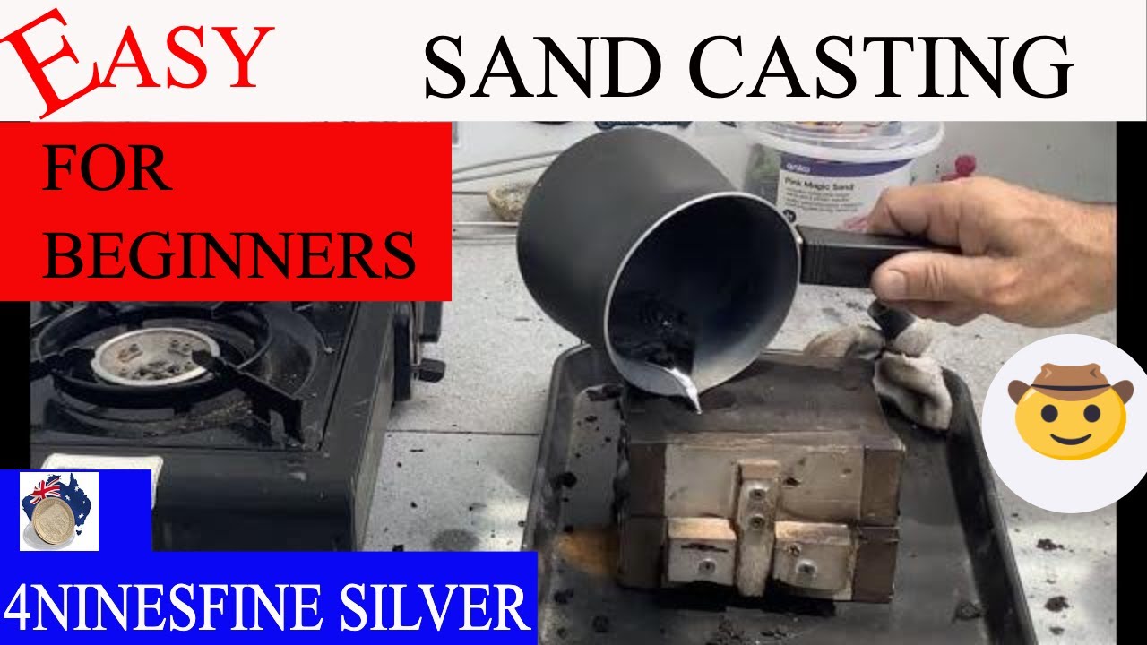 EASY SAND CASTING FOR BEGINNERS.