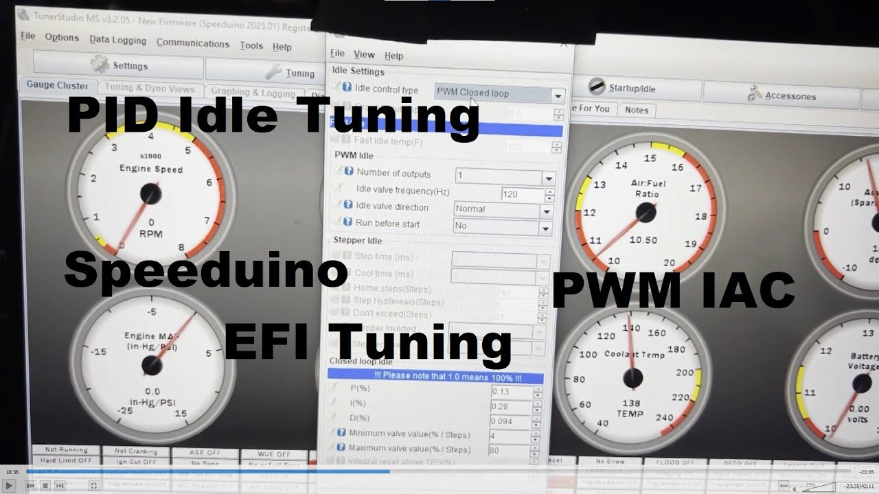 PID Idle Tuning - Standalone EFI
