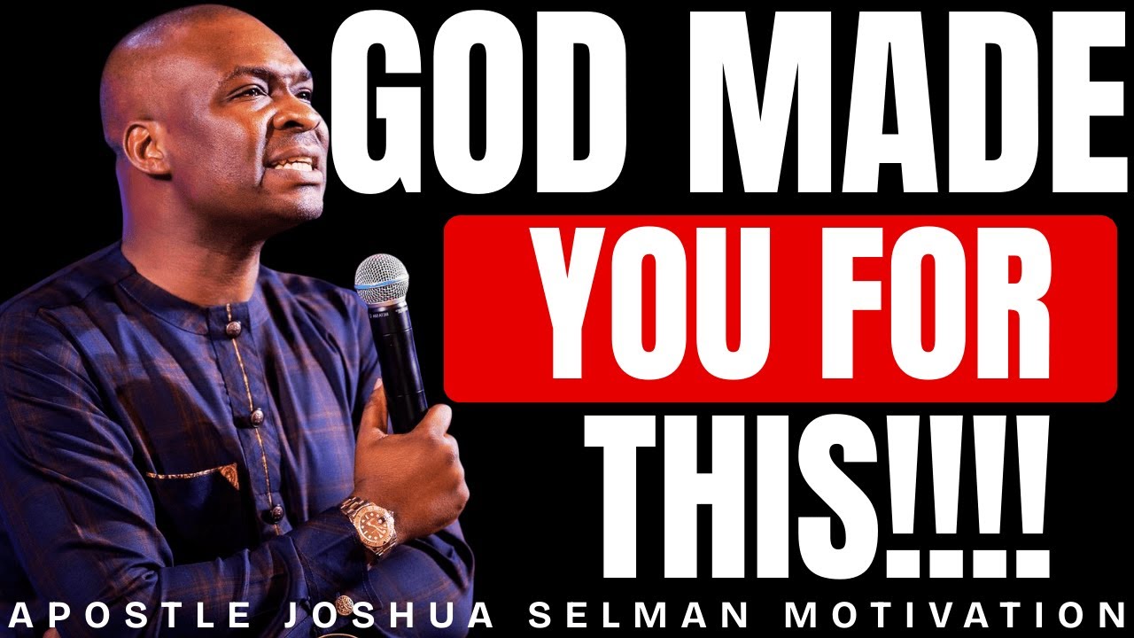 GOD MADE YOU FOR A PURPOSE | MORNING MOTIVATIONAL PRAYER | APOSTLE JOSHUA SELMAN