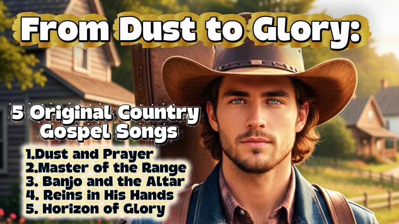 🎵 From Dust to Glory | 5 Original Country Gospel Songs