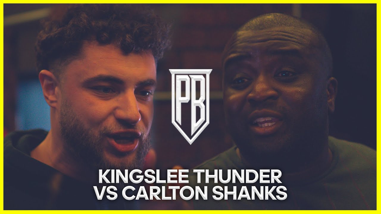 Kingslee Thunder vs Carlton Shanks | Premier Battles | Rap Battle