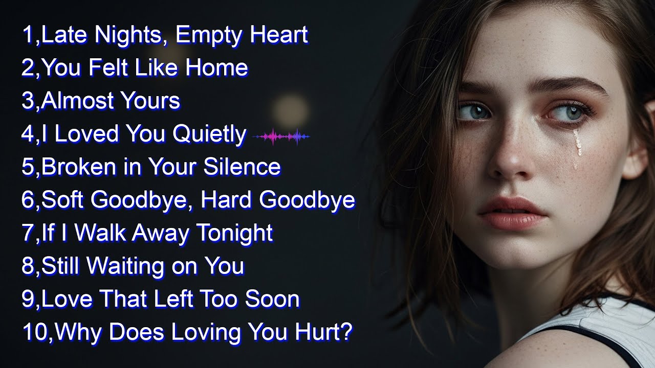 10 Heartbreak Songs That Hit Deep 💔 | Sad Love Ballads for Lonely Nights & Broken Hearts