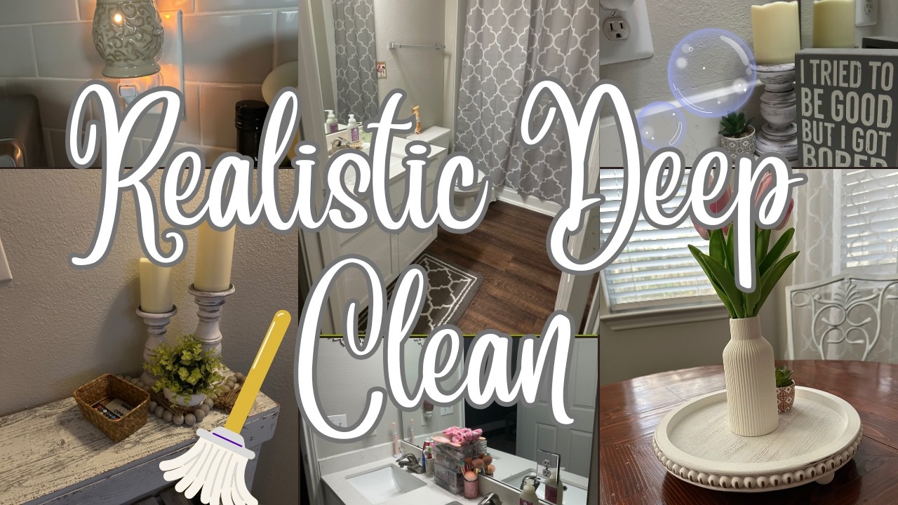 *REALISTIC* Deep Clean🧼🧹✨