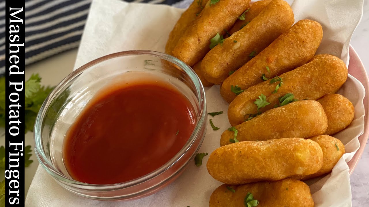 Mashed potato Fingers | 10m+, toddlers and Kids| weight gain snacks| Lunch Box Ideas |  Snacks