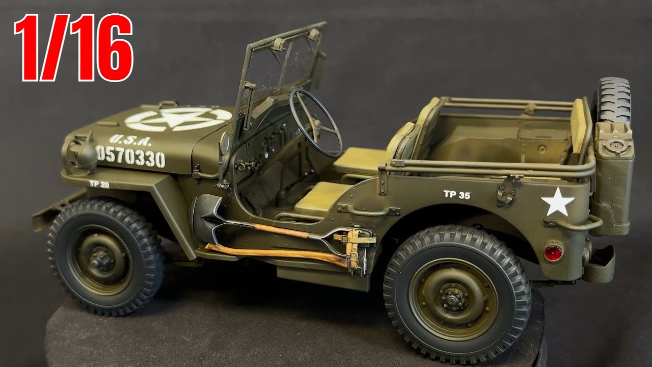 Полная сборка, 1/16 TAKOM 4X4 MB Utility Truck времён Второй мировой войны, новая детальная модель