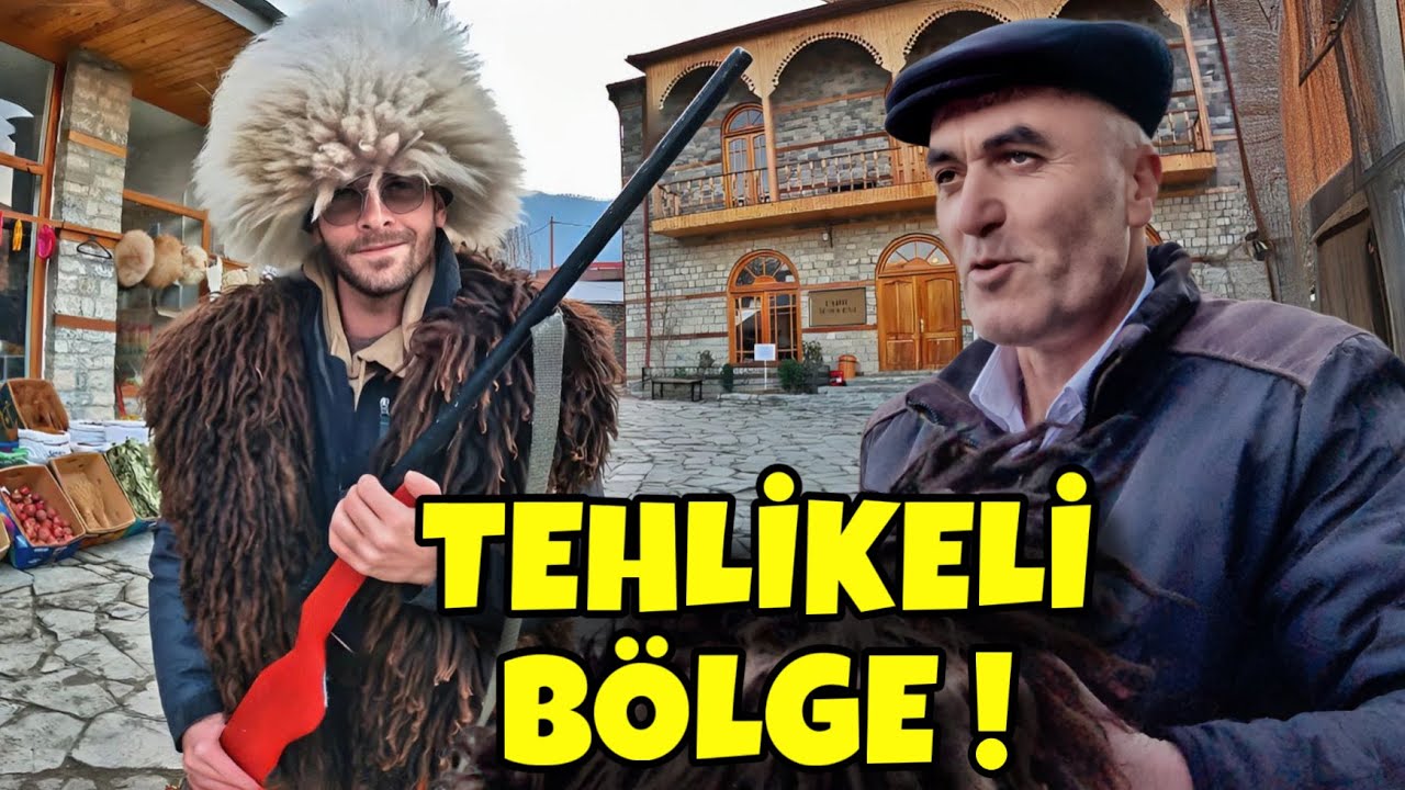 AZERBAYCAN'IN EN TEHLİKELİ BÖLGESİNDE YAŞAYANLARIN HAYATI - LAHIC 🇦🇿
