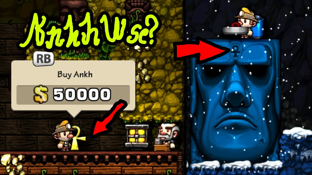 Using The Ankh - Spelunky HD (pt.2/7)