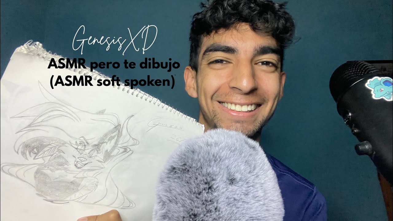 ASMR pero te dibujo (soft spoken) 