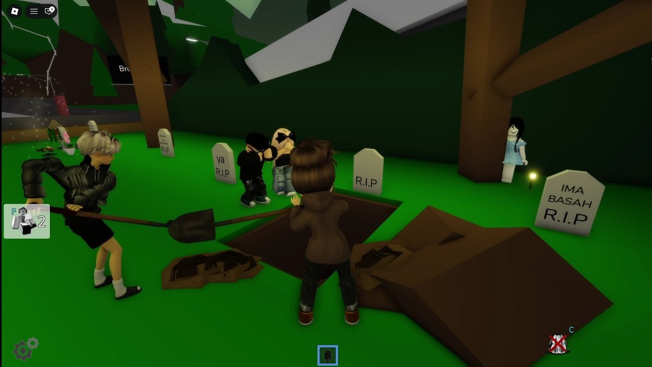 Drama Roblox Penggali Kubur 😱 Melody & Aluna 