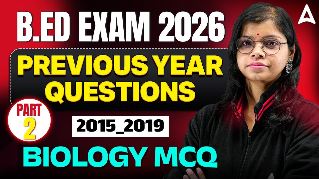 Odisha BED Entrance Exam Preparation | B.ED Biology Previous Year Questions by Analisa Maam