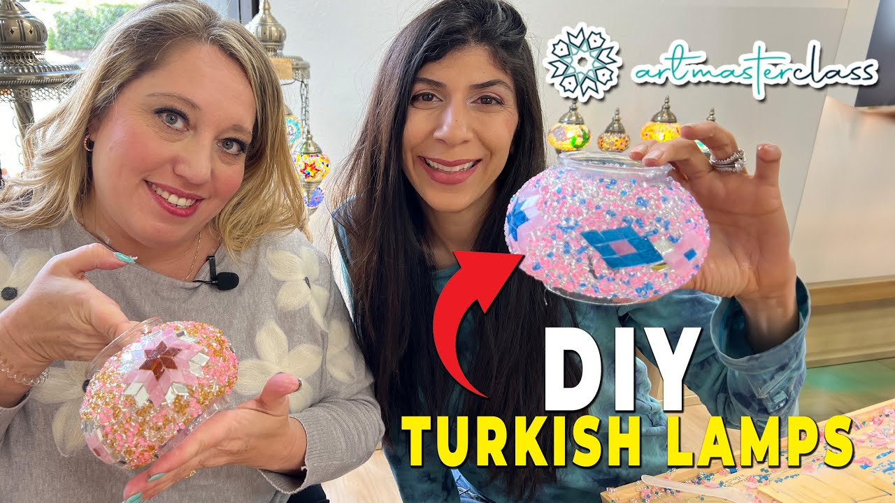 Creating Turkish Lamps in Orange County!