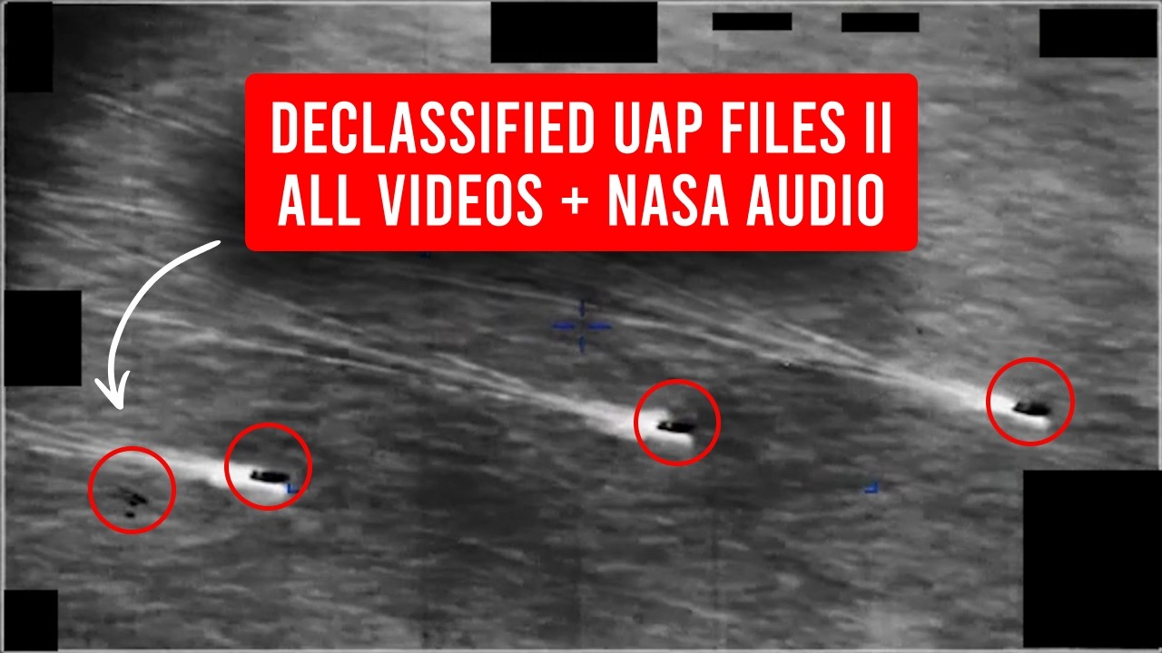 Every UAP Video From Pentagon&rsquo;s 2nd UFO Files Release (3hr 40min + NASA Audio)