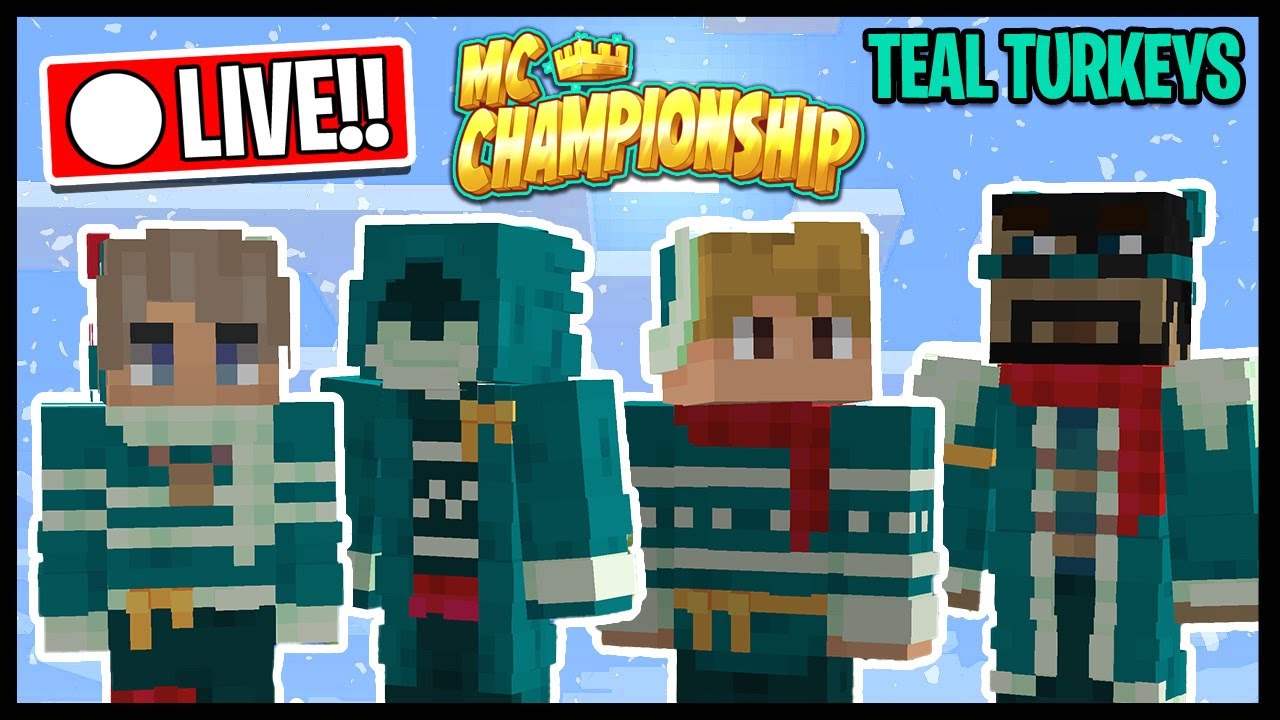 MCC CHRISTMAS!! | Ft. Punz, Sneegsnag & CaptainSparklez | Team Teal Turkeys