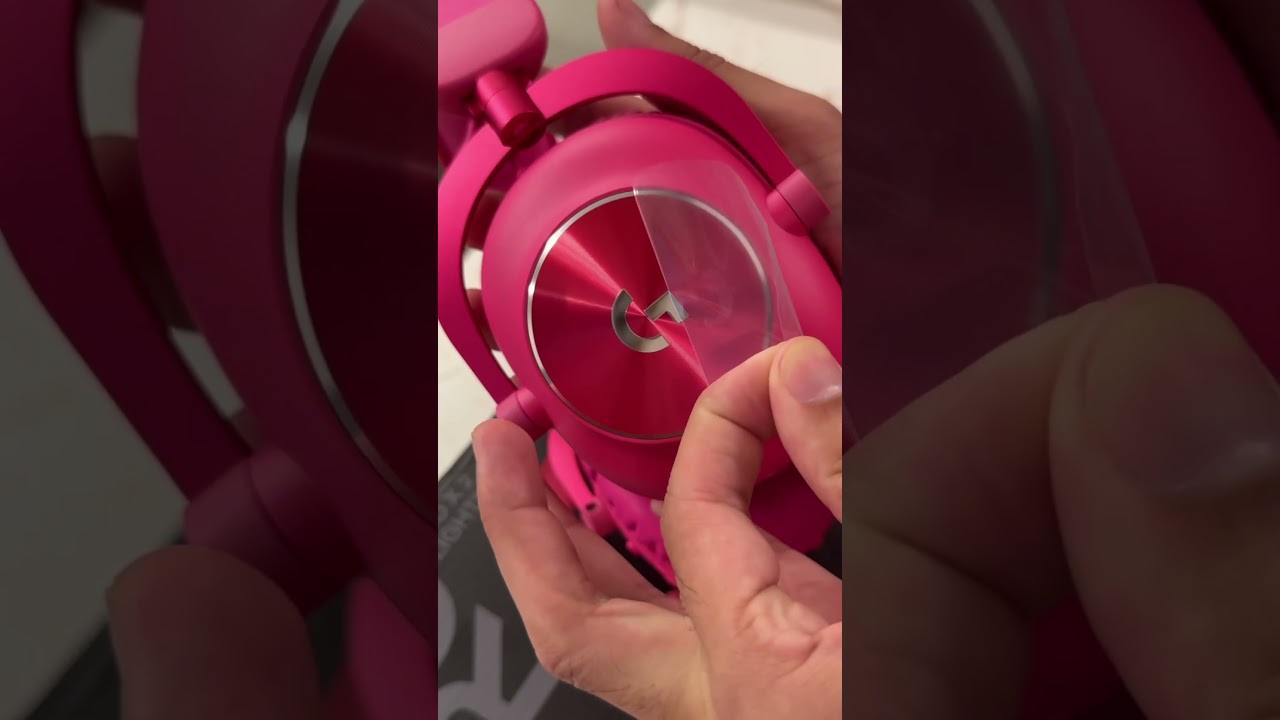Unboxing Headset Logitech G PRO X 2 lightspeed Magenta #logitech #gamer #setupgamer #headset #stream