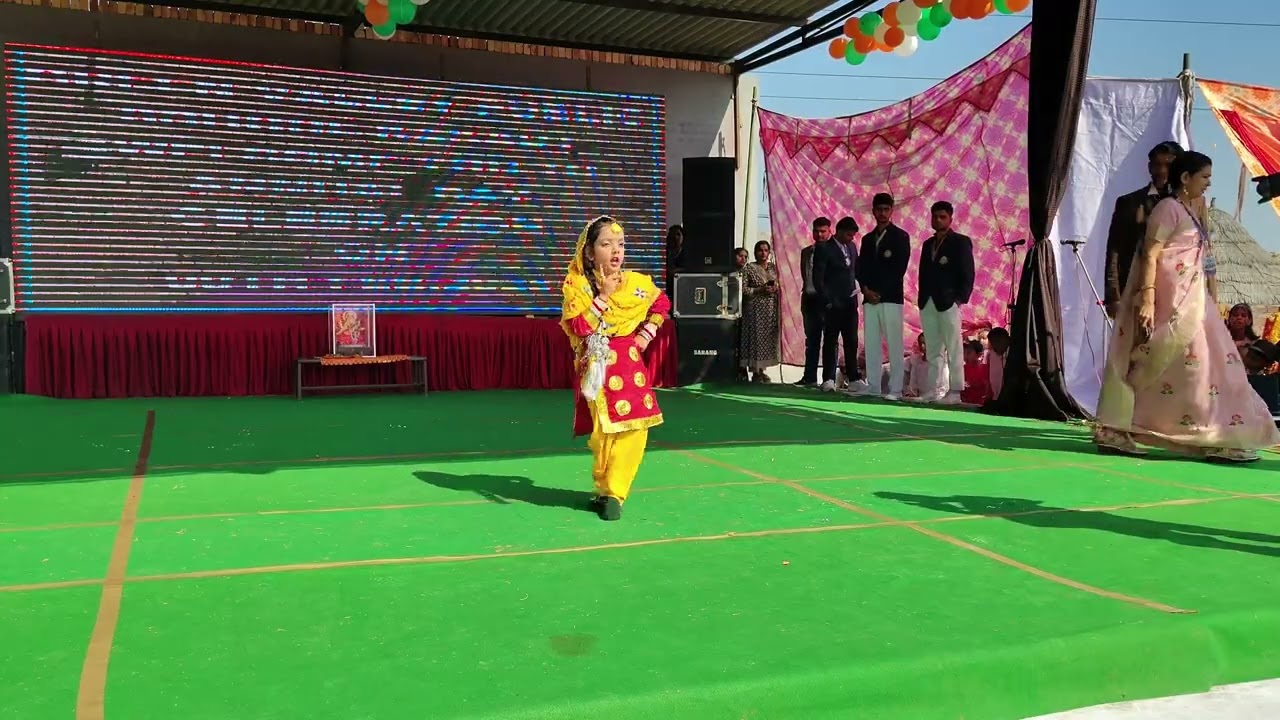 kali activa song by Green valley public school kakaut class 1st